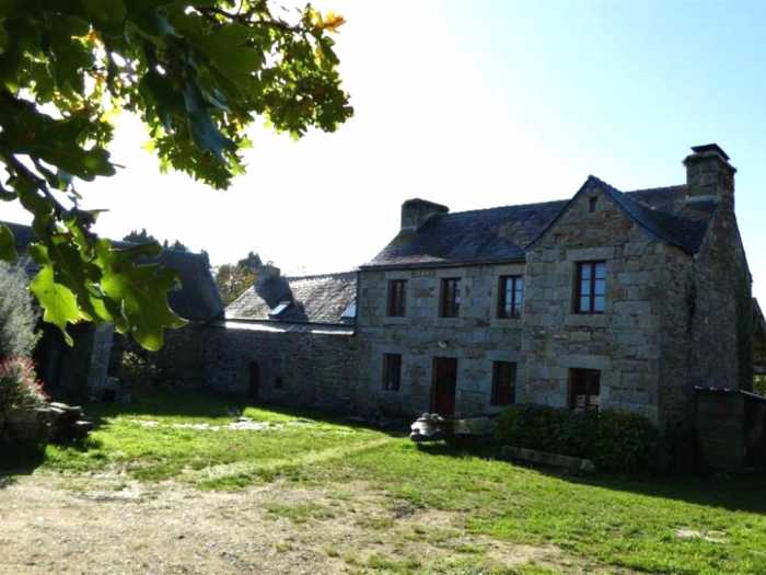 AHIB-3-mon2046 Nr Morlaix 29600 Charm and potential for this old partly renovated farmhouse with just over an acre!