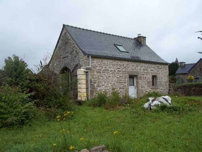 UNDER OFFER AHIB-M2605-29141251 Nr Huelgoat 29690 In a little village, a cottage to finish renovating plus a longere to renovate with a garden and land!